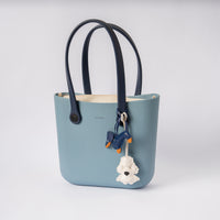 CLASSIC BAG MIDI AZUL BABY