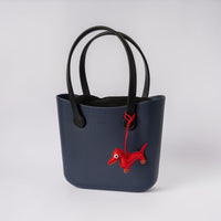 CLASSIC BAG MIDI AZUL NAVY ISABEL