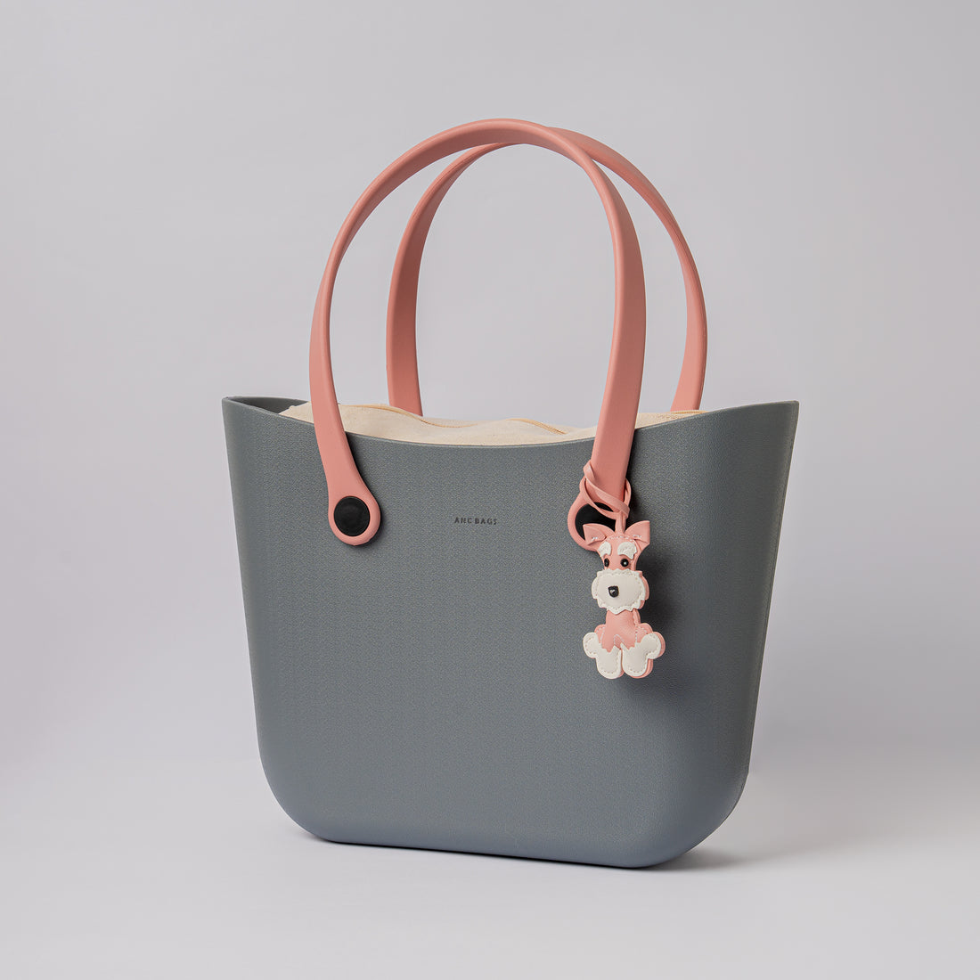 CLASSIC BAG GRANDE GRIS ROSA