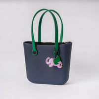 CLASSIC BAG MIDI AZUL NAVY ESMERALDA