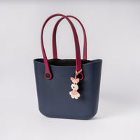 CLASSIC BAG MIDI AZUL NAVY ELENA
