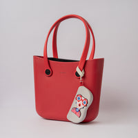 CLASSIC BAG MIDI ROJO ROCIO