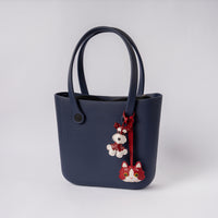 CLASSIC BAG MIDI AZUL NAVY SOFIA
