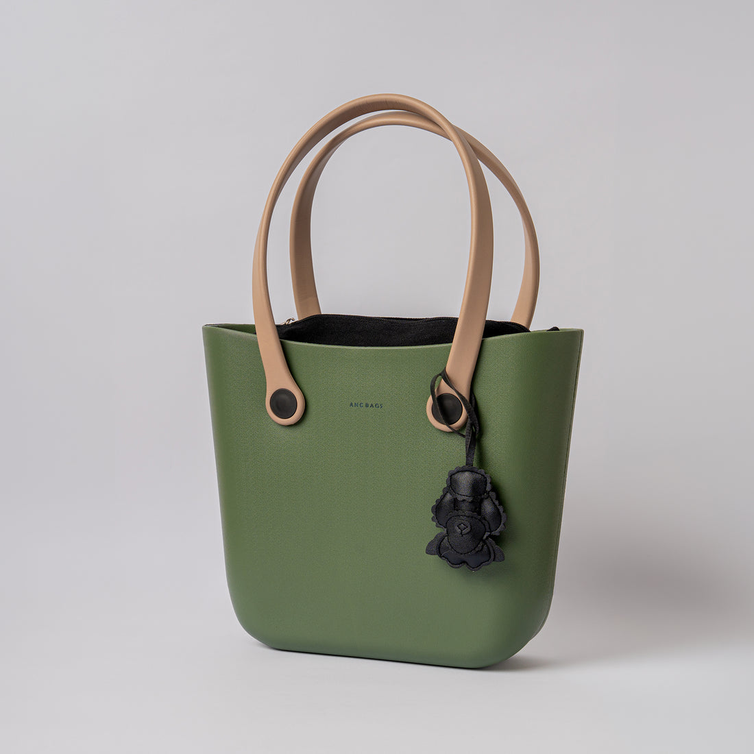 CLASSIC BAG MIDI OLIVA CATALINA