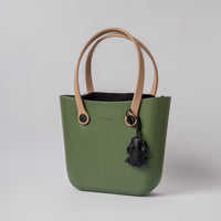 CLASSIC BAG MIDI OLIVA CATALINA