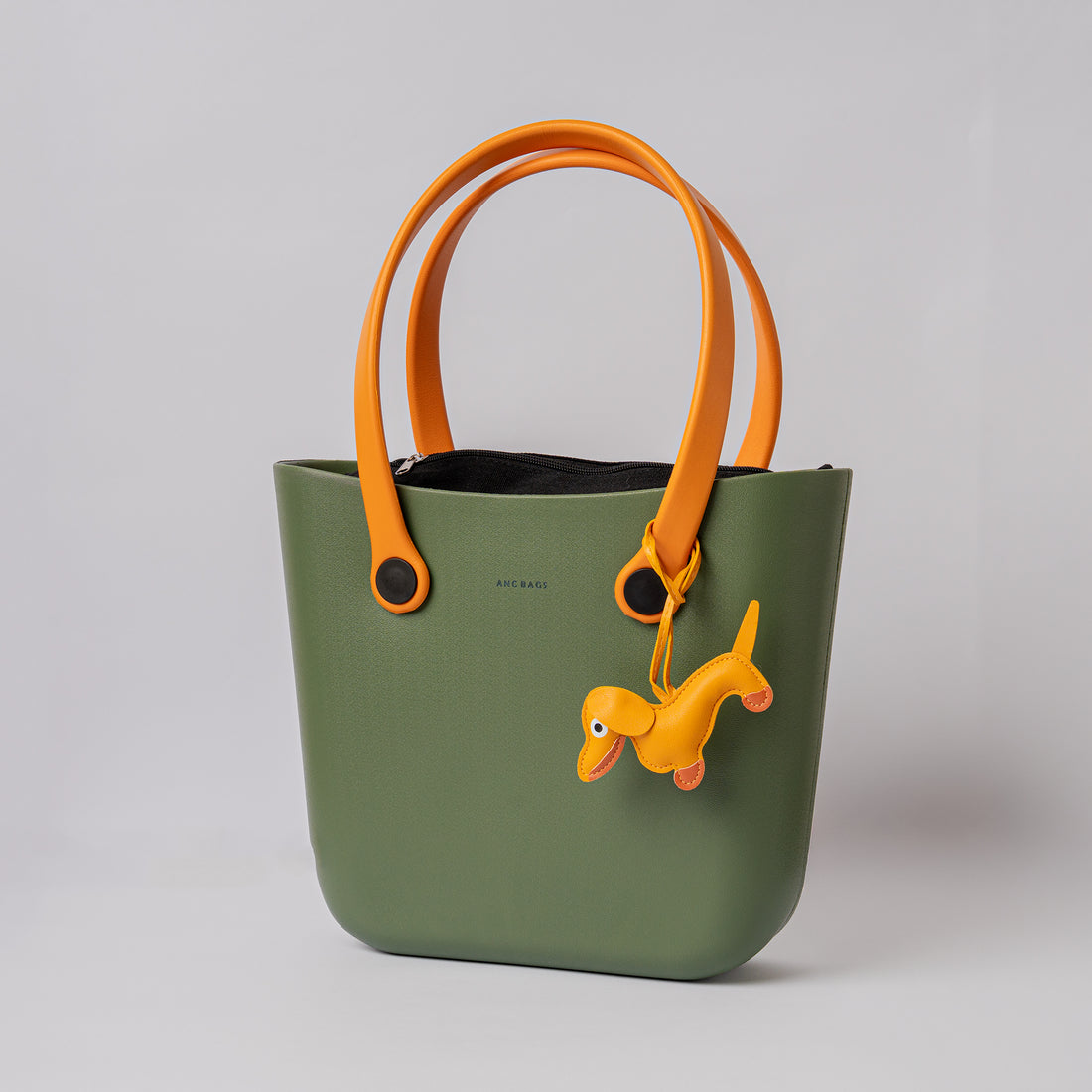 CLASSIC BAG MIDI OLIVA MARCELA
